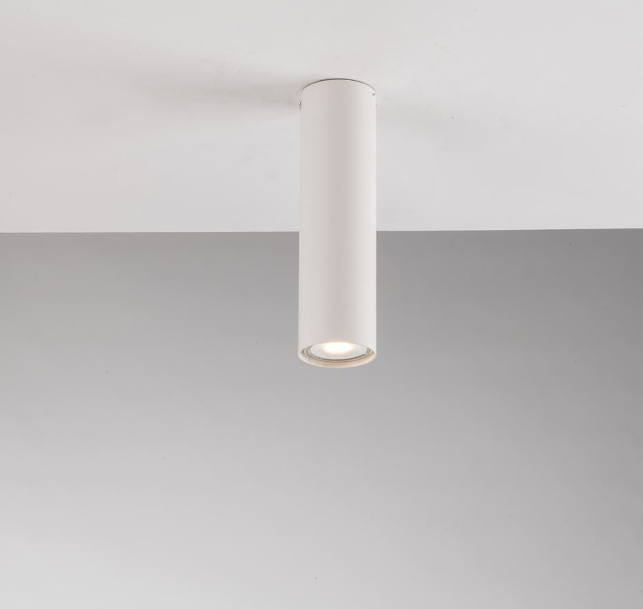 Plafoniera cilindro 1XGU10 non incl. 20 cm bianco-nero-oro-cromo-corten FLUKE-PL20 Plafoniera cilindro 1XGU10 non incl. 20 cm bianco-nero-oro-cromo-corten FLUKE-PL20